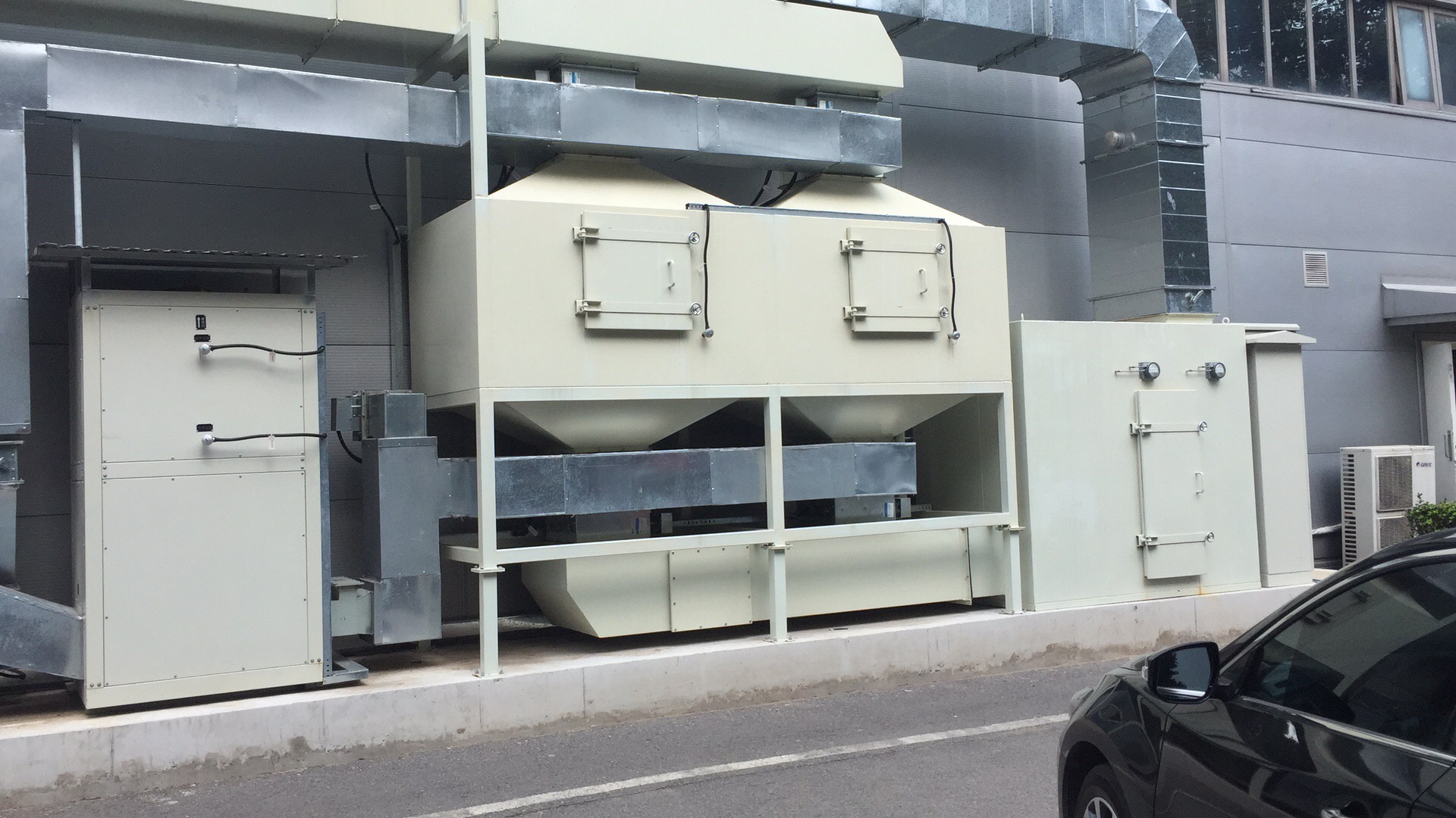 噴漆室房廢氣治理 活性炭吸附再生設備 催化燃燒凈化裝置